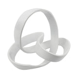 Selen 7" Aluminum Abstract Knot Decorative Sculpture