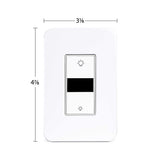Sliwa Smart WiFi Smart Ligting LED Display Dimmer Switch - WiFi Remote App Control; Compatible with Alexa and Google Home Assistant