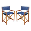 Blue/Teak Brown (Set of 2)