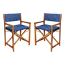 Blue/Teak Brown (Set of 2)