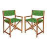 Green/Teak Brown (Set of 2)