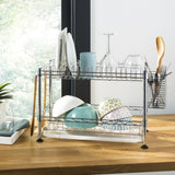 Coral 21.7" Adjustable Dish Rack