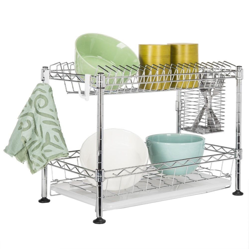 Coral 21.7" Adjustable Dish Rack