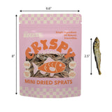 Crunch Gluten and Grain-Free Omega-3 Single Ingredient Crunchy Dried Baltic Sprats for Dogs and Cats