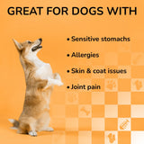 ValleyMunch Gluten and Grain-Free Omega-3 Single Ingredient Crunchy Dried Baltic Sprats for Dogs and Cats