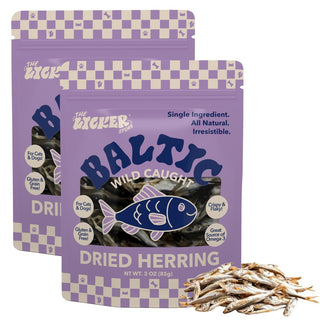 ValleyMunch Gluten and Grain-Free Omega-3 Single Ingredient Crunchy Dried Baltic Sprats for Dogs and Cats