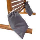 Arcelon 36"W x 74"H Coastal Transitional Acacia Wood Slat Indoor/Outdoor Single Panel Room Divider