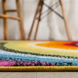 Orren Abstract Swirl Area Rug
