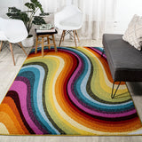 Orren Abstract Swirl Area Rug