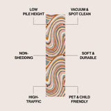 Orren Abstract Swirl Area Rug