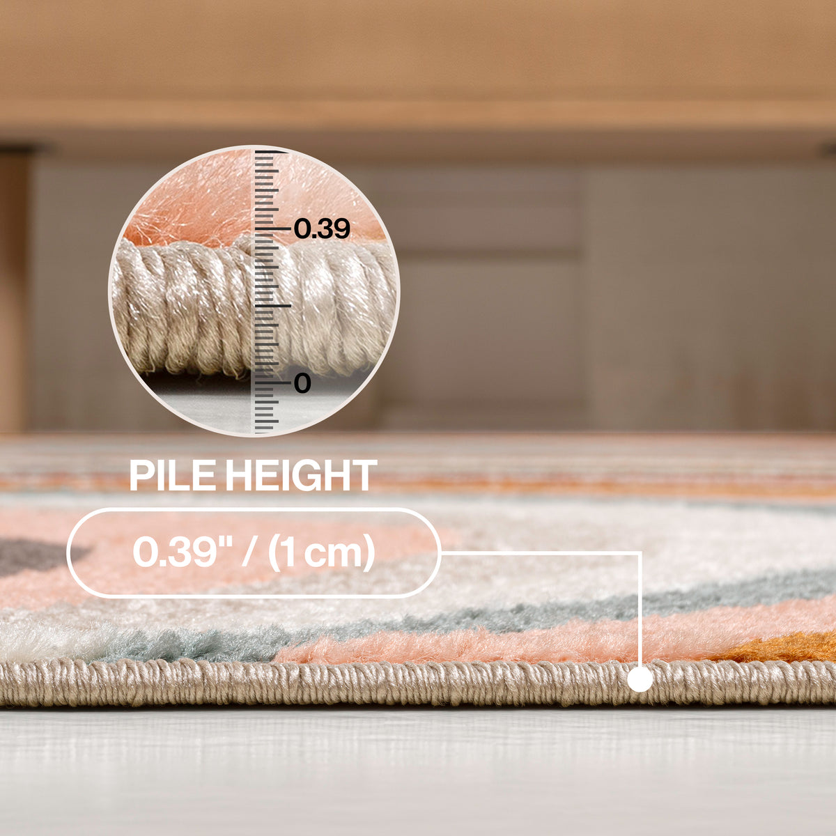 Orren Abstract Swirl Area Rug