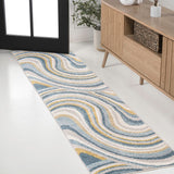 Orren Abstract Swirl Area Rug