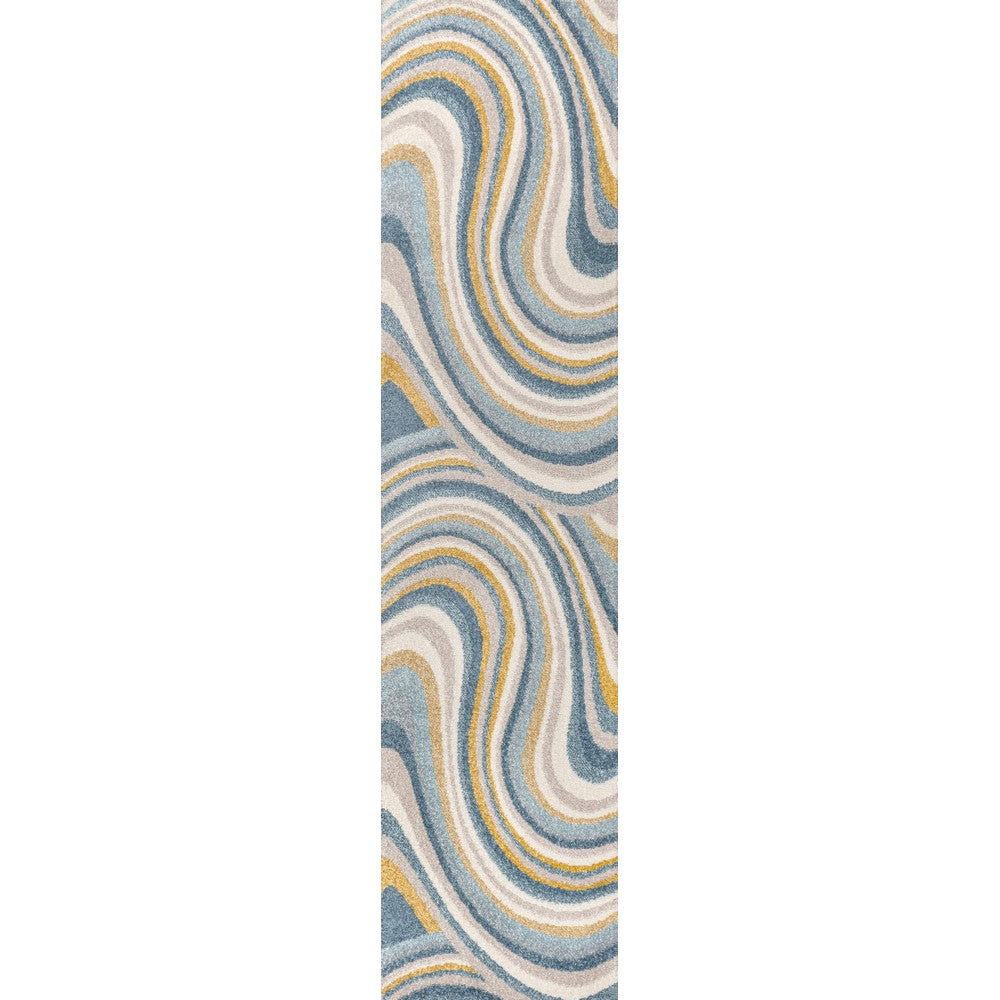 Orren Abstract Swirl Area Rug