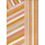 Naz Rainbow Contemporary Stripe Area Rug