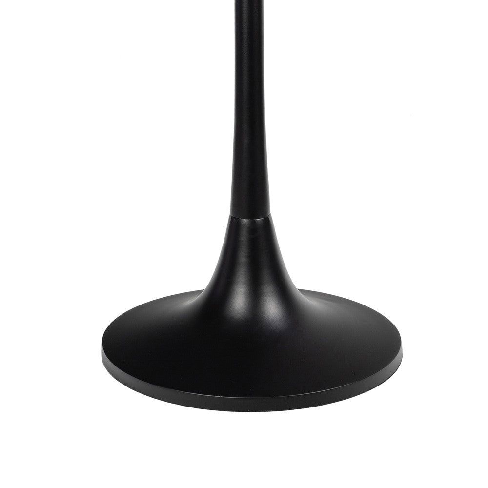 Brook 25" Modern Bohemian Metal/Resin Inlay Top End Table