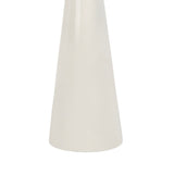 Dew 22.25" Mid-Century Glam Retro Metal Drink Table with Marble Top