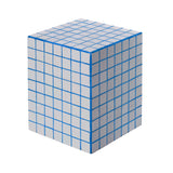 Tigran 18" Modern Bohemian Ceramic Tiled Rectangle End Table