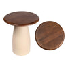 Walnut Wood/Warm Ivory