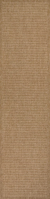 Solvyn Easy Jute Contemporary Border Boho Fine Rib Weave Area Rug