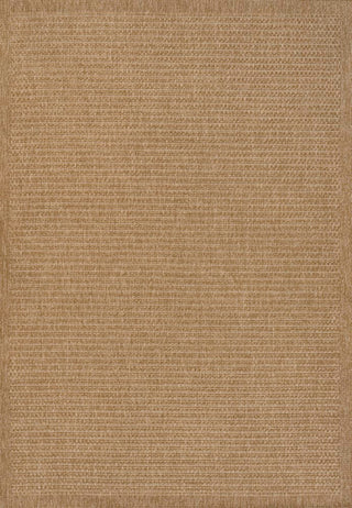 Solvyn Easy Jute Contemporary Border Boho Fine Rib Weave Area Rug