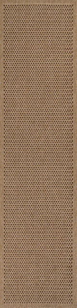 Solvyn Easy Jute Contemporary Border Boho Fine Rib Weave Area Rug