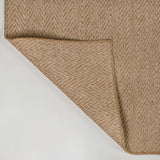Orvella Easy Jute Scandinavian Boho Herringbone Weave Area Rug
