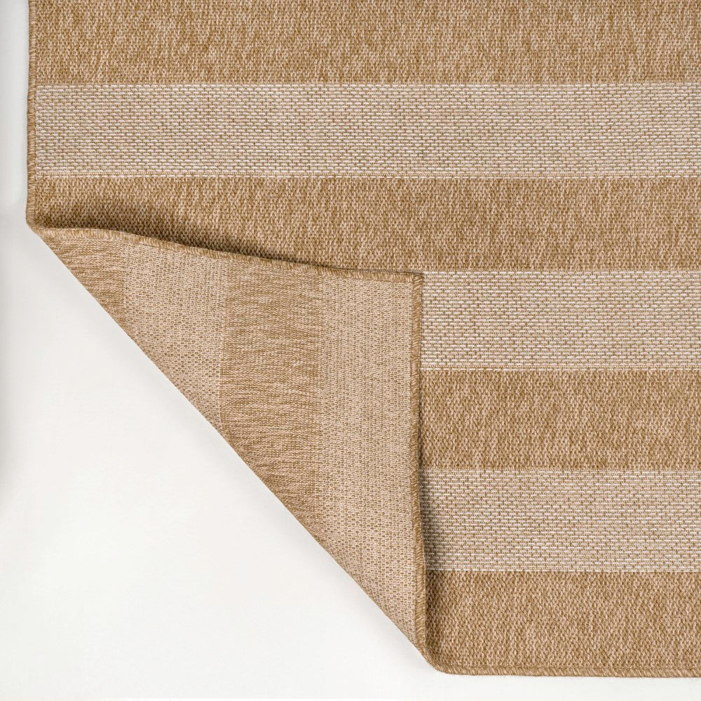 Montara Easy Jute Modern Geometric Boho Stripe Area Rug