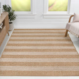 Montara Easy Jute Modern Geometric Boho Stripe Area Rug