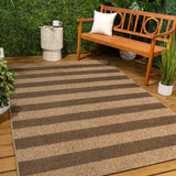 Montara Easy Jute Modern Geometric Boho Stripe Area Rug