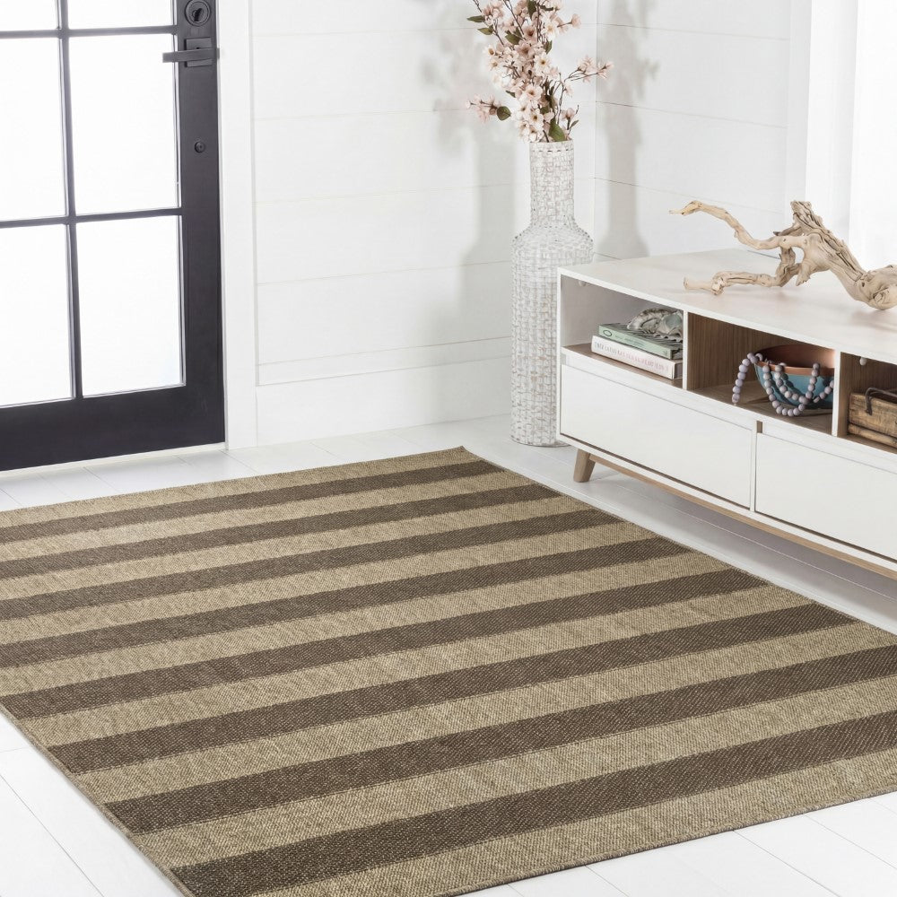 Montara Easy Jute Modern Geometric Boho Stripe Area Rug