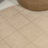 Georgia Modern Plaid Grid Handwoven Wool Area Rug
