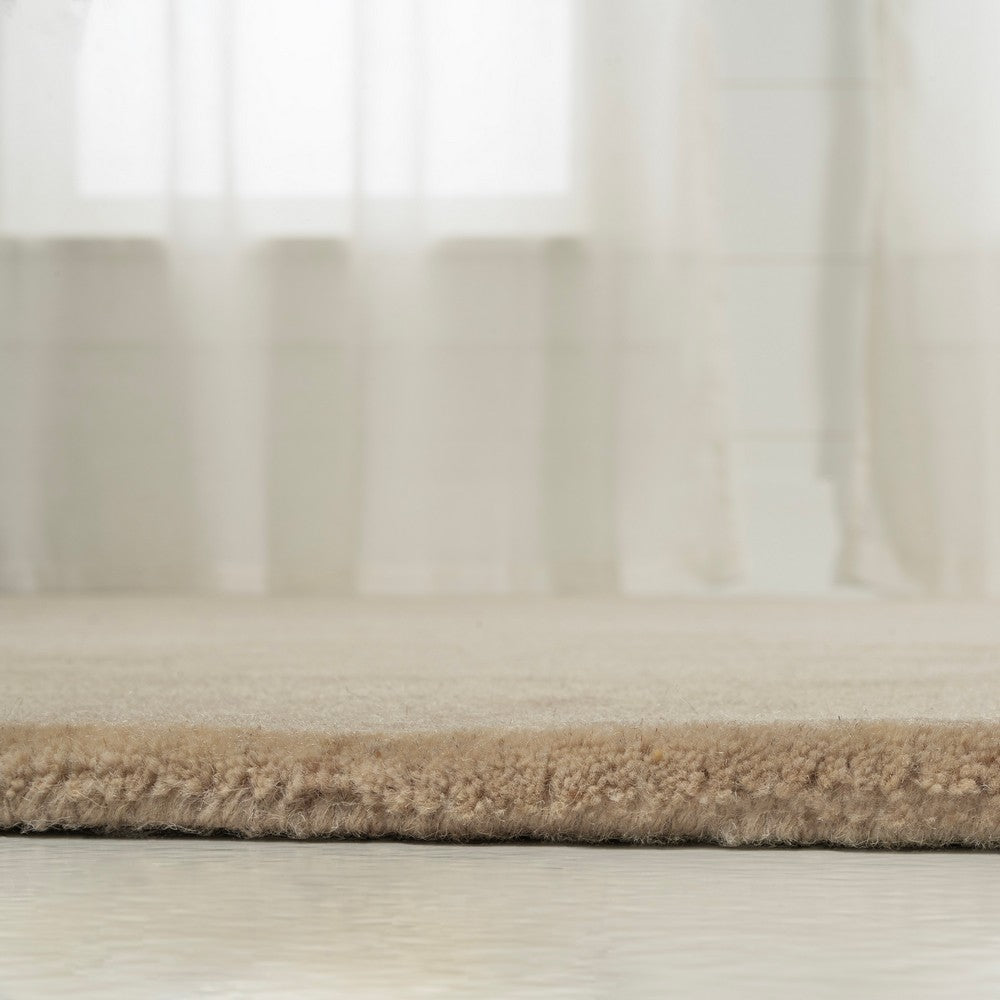 Georgia Modern Plaid Grid Handwoven Wool Area Rug