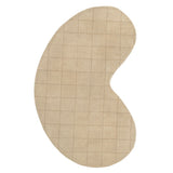 Georgia Modern Plaid Grid Handwoven Wool Area Rug