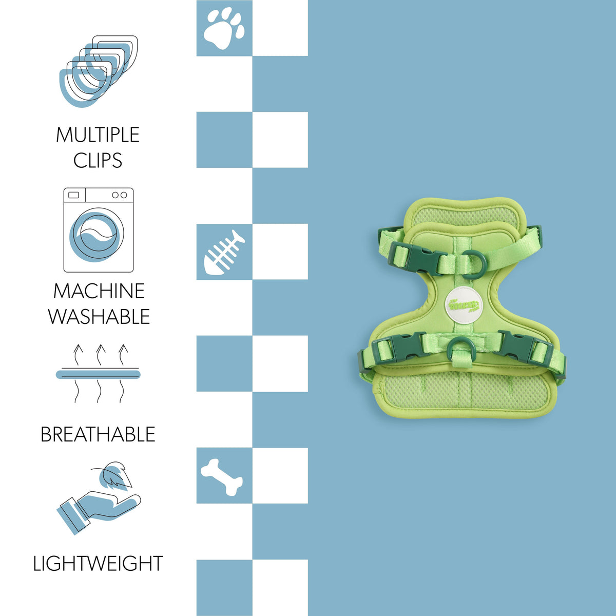 Arlo Adjustable No Pull Pet Harness