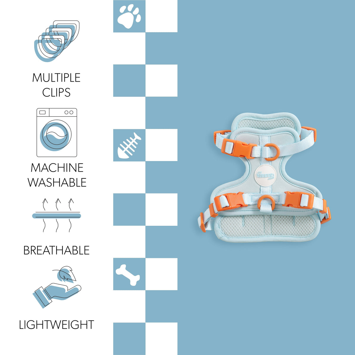 Arlo Adjustable No Pull Pet Harness