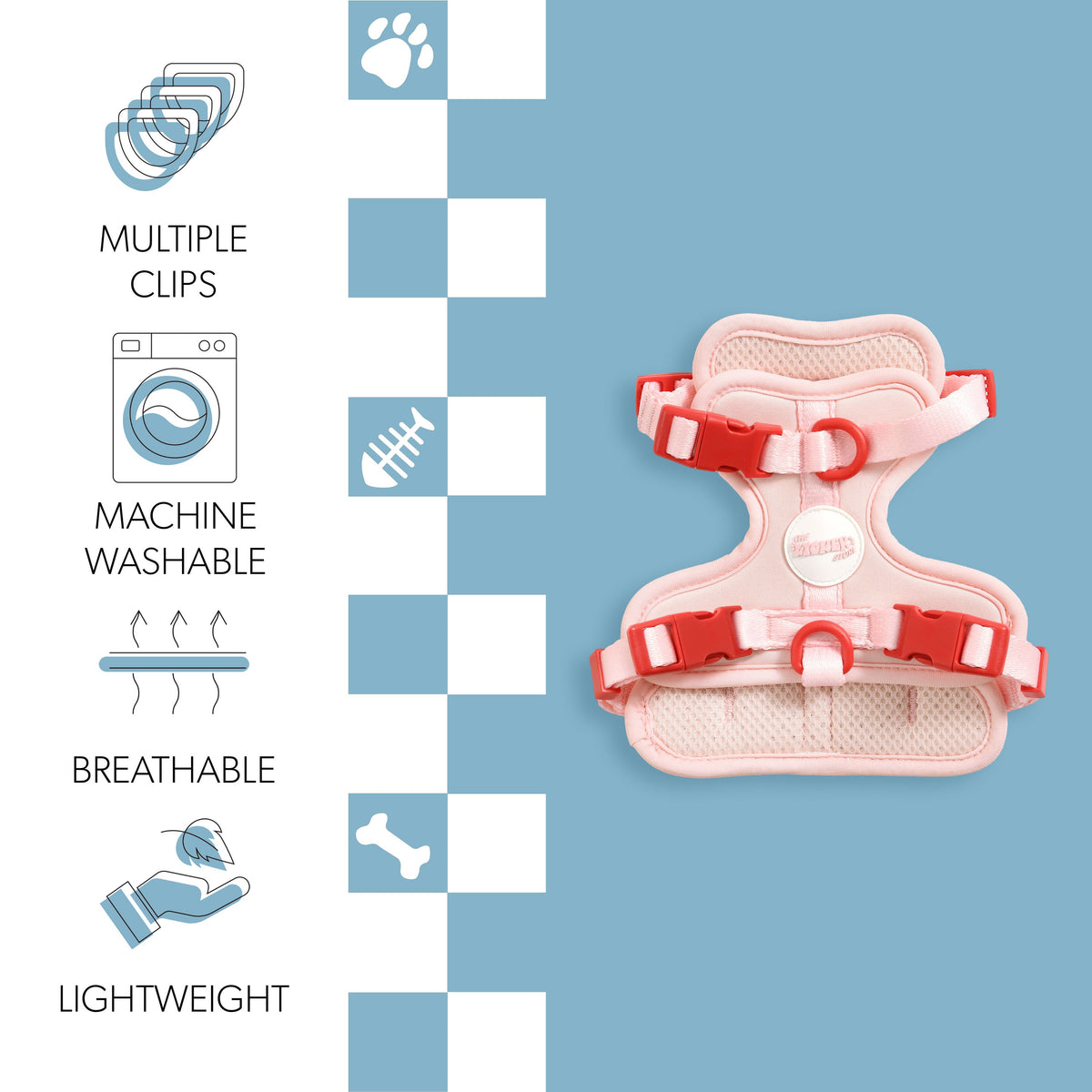 Arlo Adjustable No Pull Pet Harness