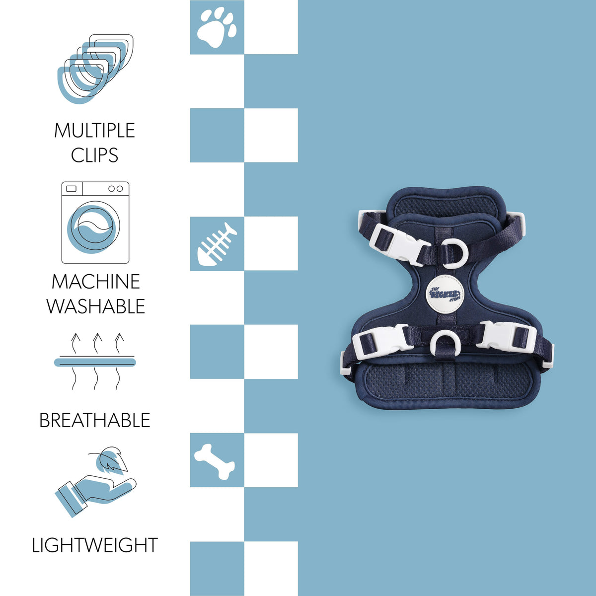 Arlo Adjustable No Pull Pet Harness