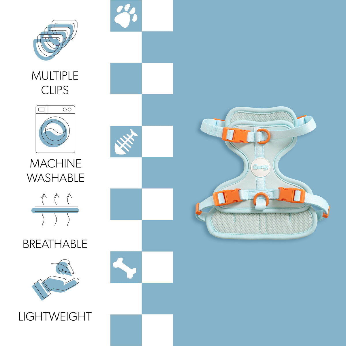 Arlo Adjustable No Pull Pet Harness