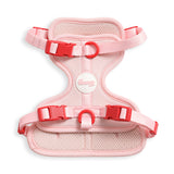 Khushal Adjustable Soft Padded No Pull Pet Harness with 3 Buckles and 3 Leash Clips