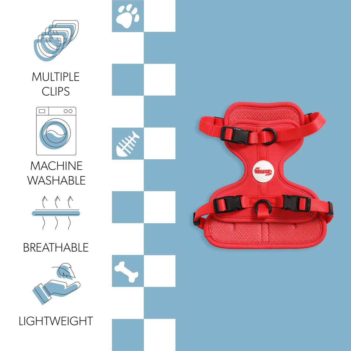 Arlo Adjustable No Pull Pet Harness