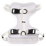Khushal Adjustable Soft Padded No Pull Pet Harness with 3 Buckles and 3 Leash Clips