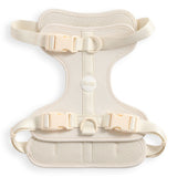 Khushal Adjustable Soft Padded No Pull Pet Harness with 3 Buckles and 3 Leash Clips