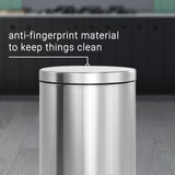 Leo 8-Gallon Step-Open Trash Can with FREE Mini Trash Can