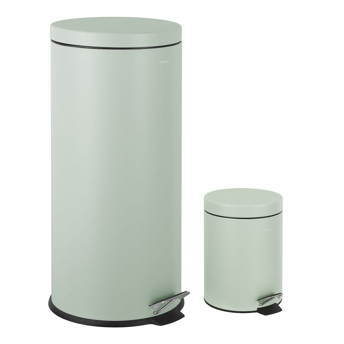 Leo 8-Gallon Step-Open Trash Can with FREE Mini Trash Can