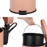Leo 8-Gallon Step-Open Trash Can with FREE Mini Trash Can