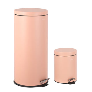 Leo 8-Gallon Step-Open Trash Can with FREE Mini Trash Can