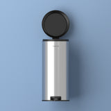 Molly Round 8-Gallon Step-Open Trash Can with FREE Mini Trash Can