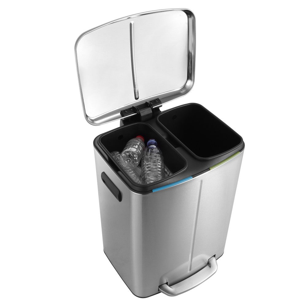 Marco 40 Liter/10.5 Gallon Double-Bucket Trash Can