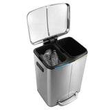 Marco 40 Liter/10.5 Gallon Double-Bucket Trash Can