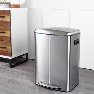 Marco 40 Liter/10.5 Gallon Double-Bucket Trash Can